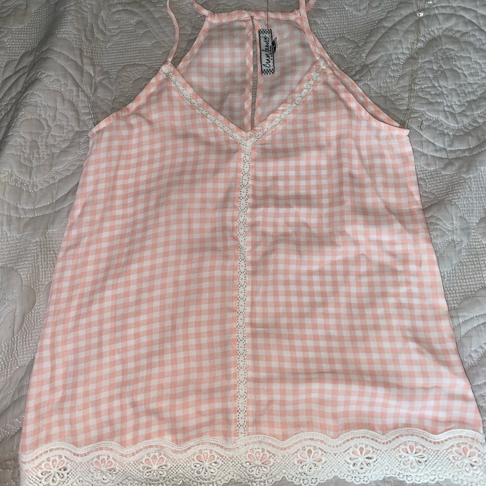 Pink top